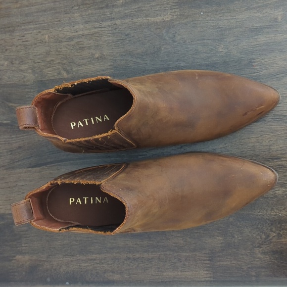Brown Patina boots (Portland leather) - Picture 3 of 3